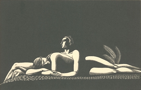 The Lovers by Rockwell Kent